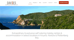 Desktop Screenshot of dav1es.co.za